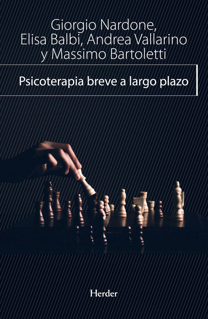Psicoterapia breve a largo plazo, de Nardone, Giorgio | portada del libro
