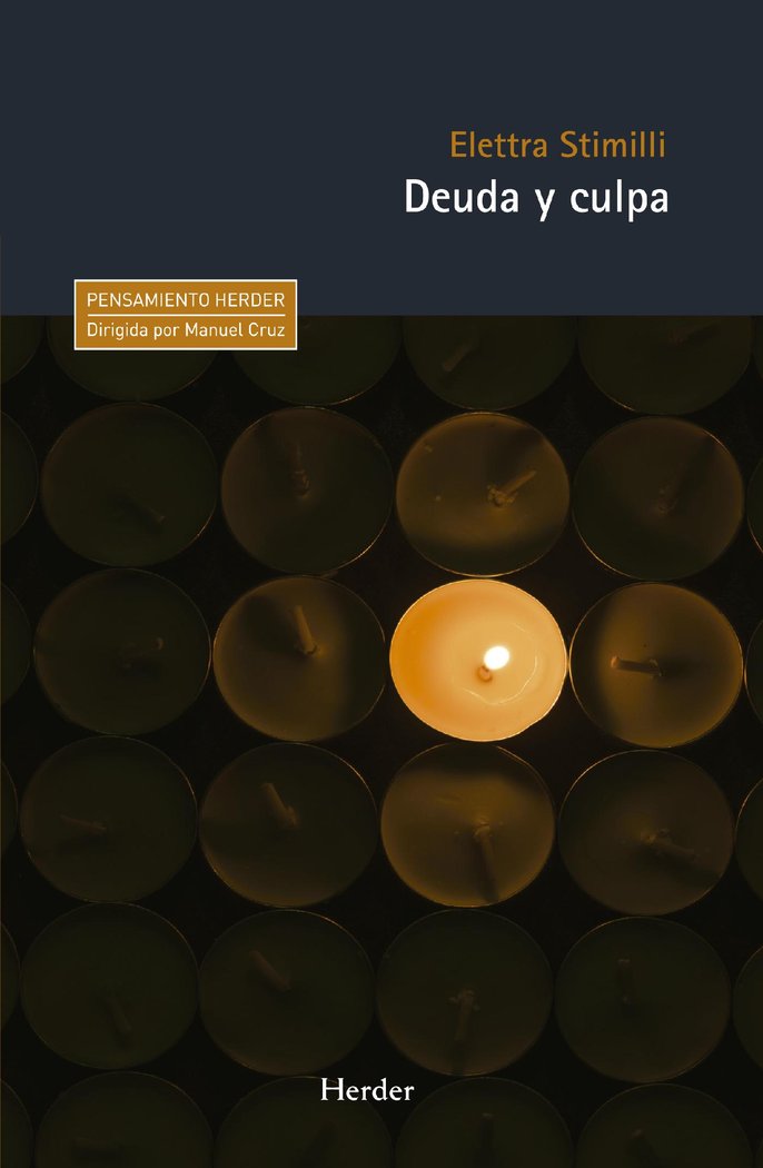 DEUDA Y CULPA, de STIMILLI, ELETTRA | portada del libro