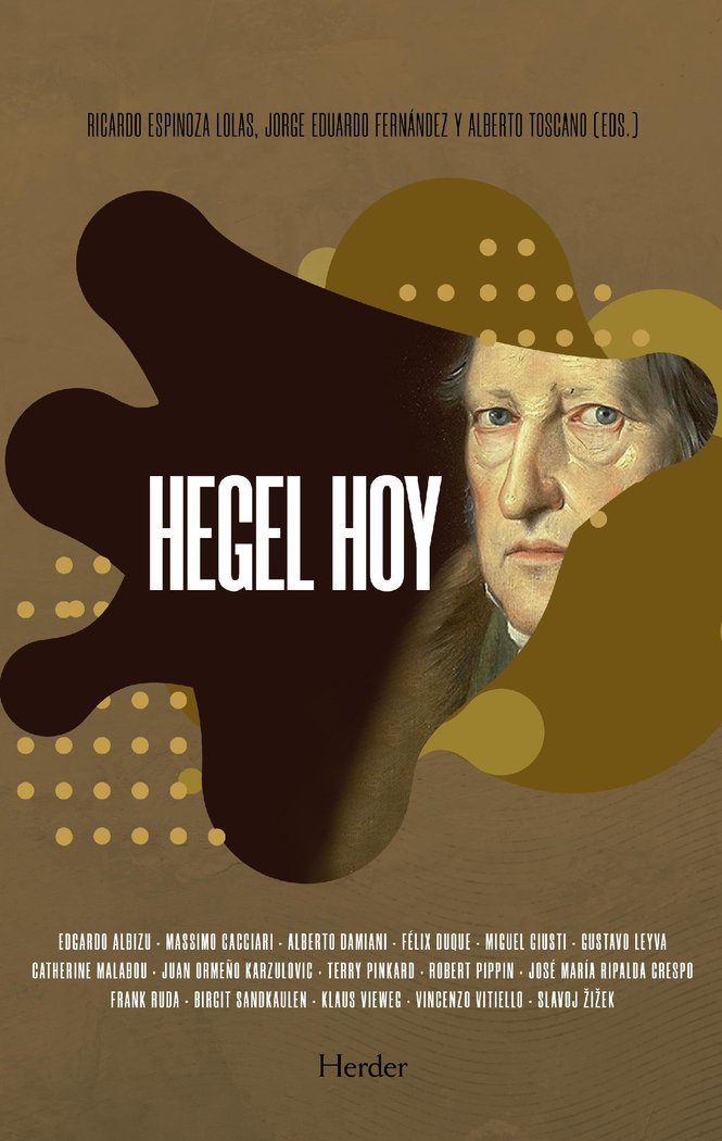 HEGEL HOY, de ESPINOZA, RICARDO | portada del libro