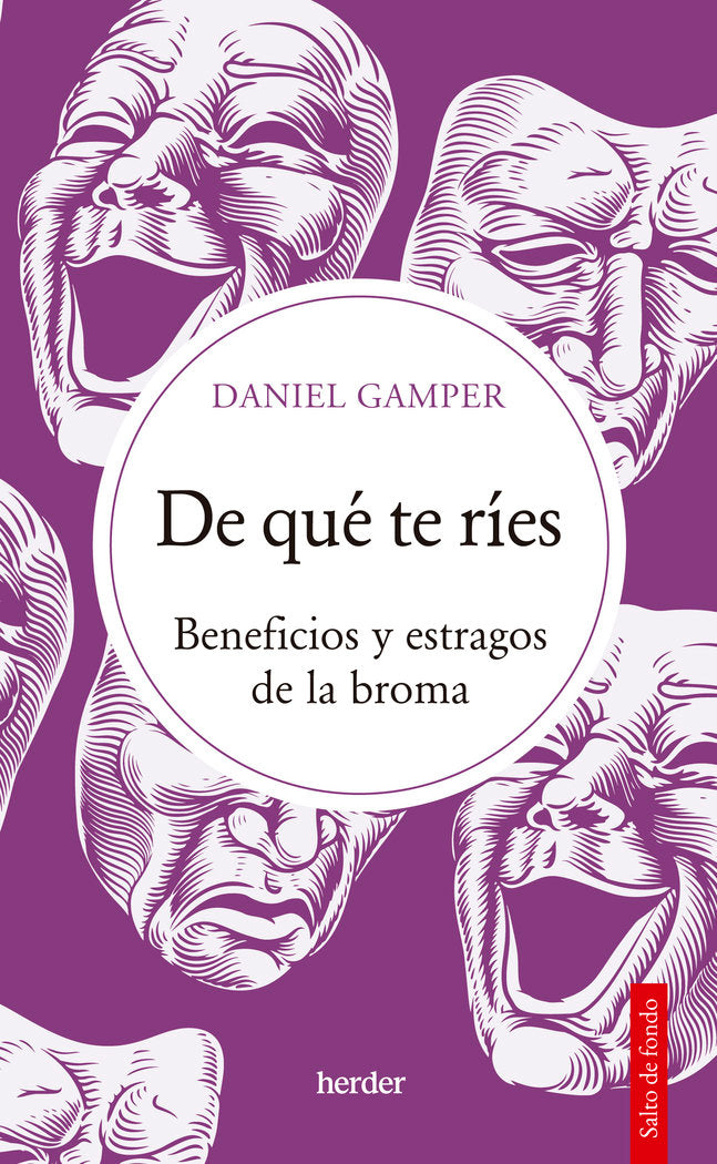 DE QUE TE RIES, de GAMPER, DANIEL | portada del libro