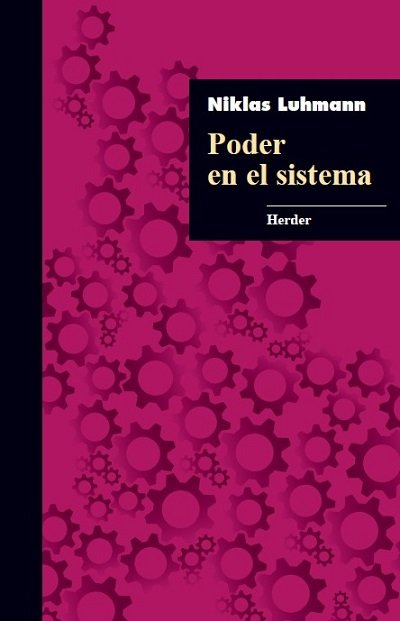 PODER EN EL SISTEMA, de LUHMANN,NIKLAS | portada del libro