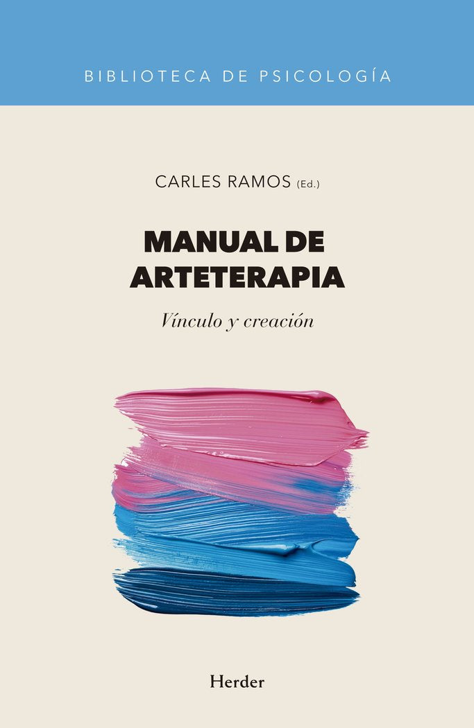 MANUAL DE ARTETERAPIA | portada del libro