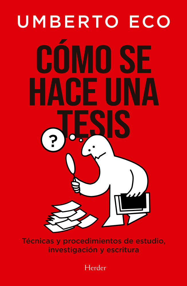 COMO SE HACE UNA TESIS, de ECO, UMBERTO | portada del libro