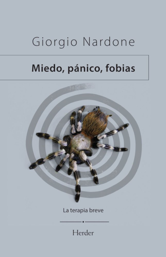 MIEDO, PANICO, FOBIAS, de NARDONE | portada del libro