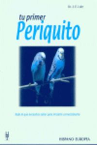 TU PRIMER PERIQUITO, de LOHR | portada del libro