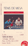 TENIS DE MESA, de ERB | portada del libro