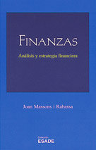 Finanzas, de Massons i Rabassa | portada del libro