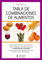 Tabla de combinaciones de alimentos, de Carlsson, Sonja | portada del libro