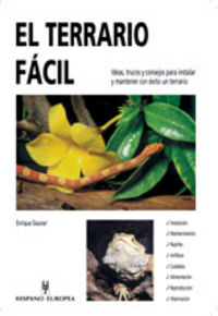 El terrario fácil, de Dauner, Enrique | portada del libro