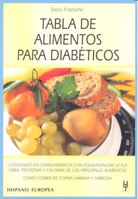 Tabla de alimentos para diabéticos, de Fritzsche, Doris | portada del libro