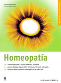 Homeopatía, de Pahlow, Mannfierd | portada del libro