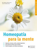 Homeopatía para la mente, de Wiesenauer, Markus | portada del libro