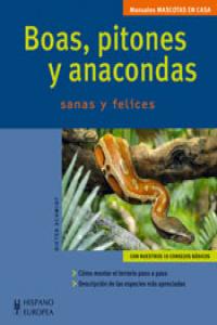 Boas, pitones y anacondas, de Schmidt, Dieter | portada del libro