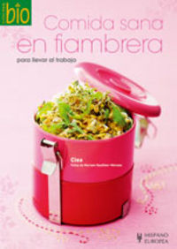 Comida sana en fiambrera, de Clea | portada del libro