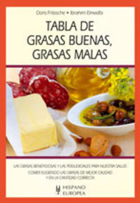 Tabla de grasas buenas, grasas malas, de Fritzsche | portada del libro
