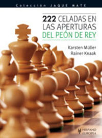 222 celadas en las aperturas del peón de rey, de Müller, Karsten | portada del libro