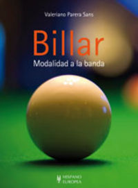 Billar. Modalidad a la banda, de Parera Sans, Valeriano | portada del libro