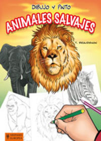 Dibujo y pinto animales salvajes, de Beaudenon, Thierry | portada del libro