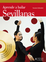Aprende a bailar sevillanas (+DVD), de Salvador, Susana | portada del libro