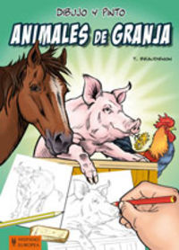 Dibujo y pinto animales de granja, de Beaudenon, Thierry | portada del libro