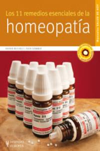 Los 11 remedios esenciales de la homeopatía, de Reichelt, Katrin | portada del libro