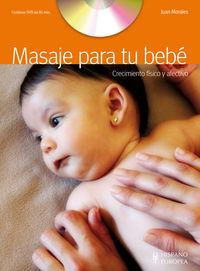 Masaje para tu bebé (+DVD), de Morales, Juan | portada del libro