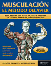 Musculación. El método Delavier (azul), de Delavier, Frédéric | portada del libro