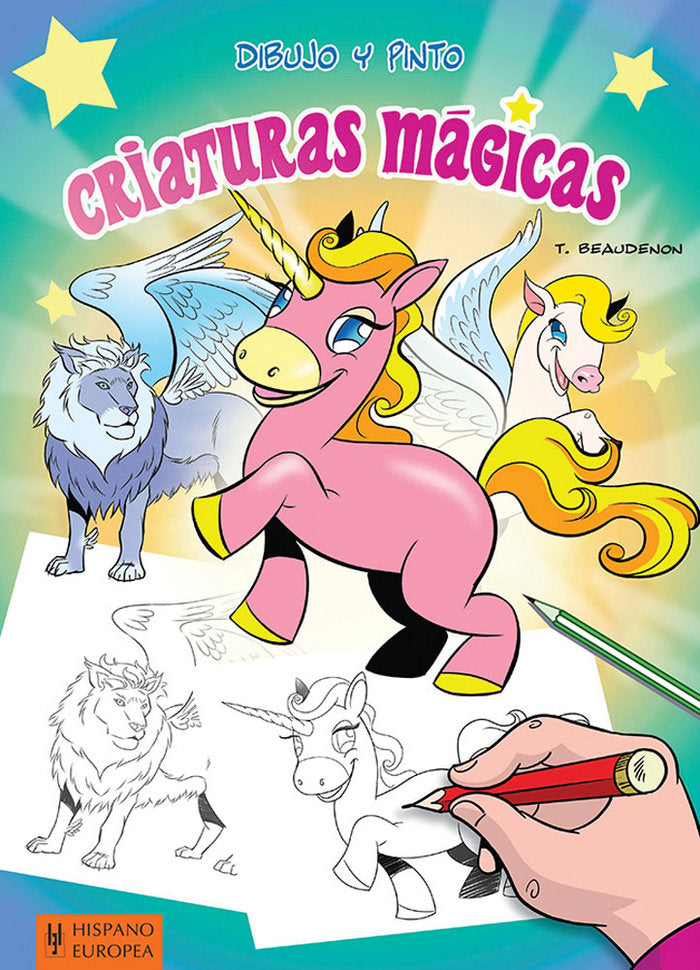 Dibujo y pinto criaturas mágicas, de Beaudenon, Thierry | portada del libro