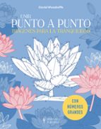 Unir punto a punto imágenes para la tranquilidad, de DAVID WOODROFFE | portada del libro