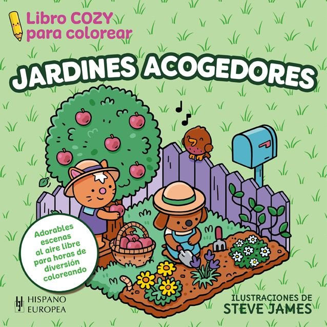 JARDINES ACOGEDORES, de STEVE, JAMES | portada del libro