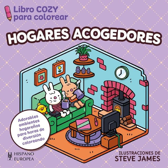 HOGARES ACOGEDORES, de STEVE, JAMES | portada del libro