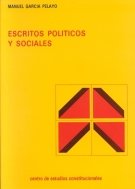 ESCRITOS POLITICOS Y SOCIALES, de GARCIA PELAYO, MANUEL | portada del libro
