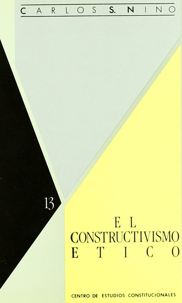 EL CONSTRUCTIVISMO ETICO, de NINO | portada del libro