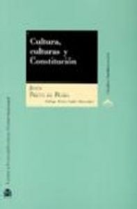 Cultura, culturas y Constitución, de PRIETO DE PEDRO | portada del libro