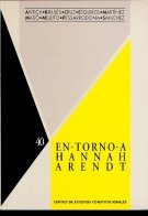 EN TORNO A HANNAH ARENDT, de CRUZ, MANUEL | portada del libro