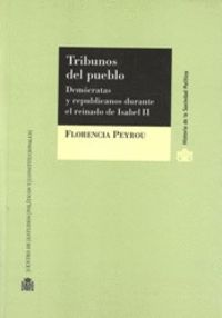 Tribunos del pueblo., de Peyrou | portada del libro