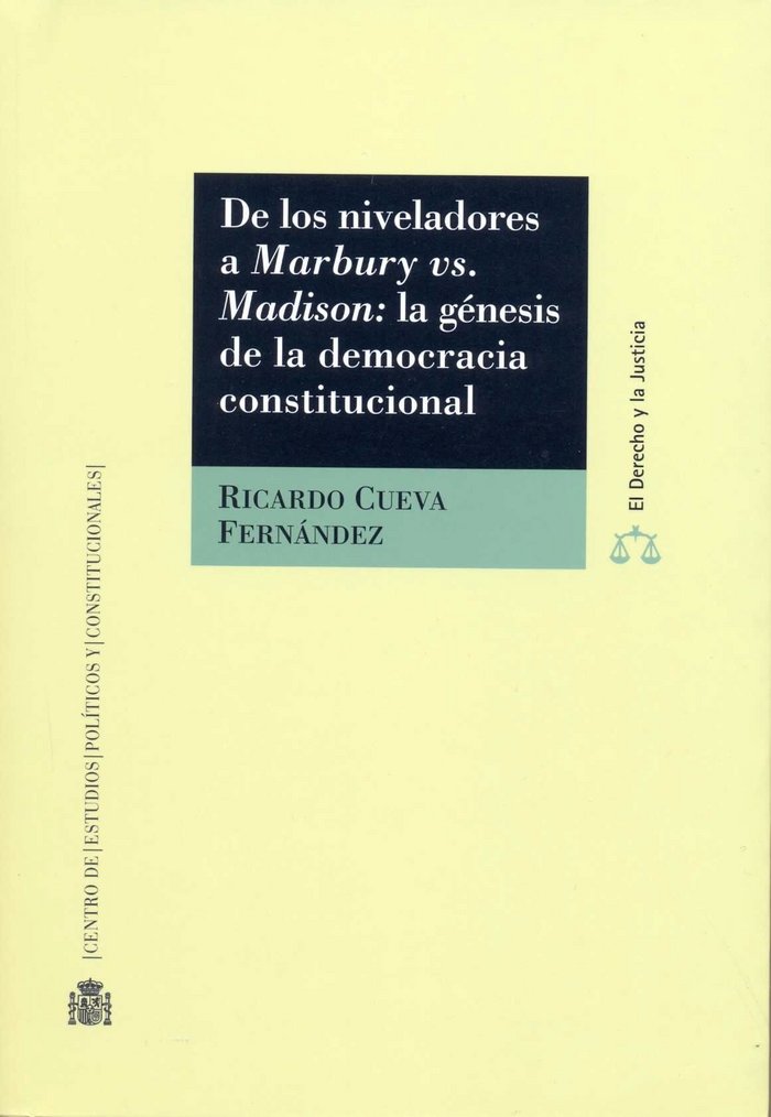 DE LOS NIVELADORES A MARBURY VS. MADISON, de CUEVA | portada del libro