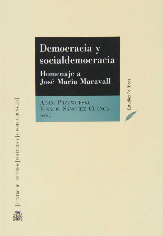 Democracia y socialdemocracia, de Przeworski | portada del libro