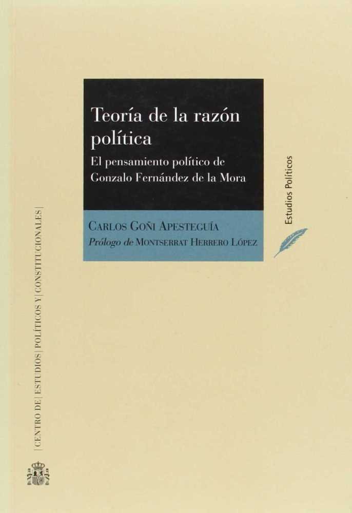 Teoría de la razón política, de Goñi Apesteguía | portada del libro