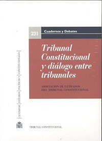 TRIBUNAL CONSTITUCIONAL Y DIALOGO EN RE TRIBUNALES, de VV.AA. | portada del libro
