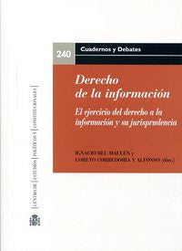 Derecho de la información, de Varios autores | portada del libro