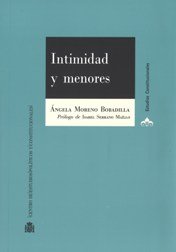 Intimidad y menores, de Moreno Bobadilla, Ángela | portada del libro