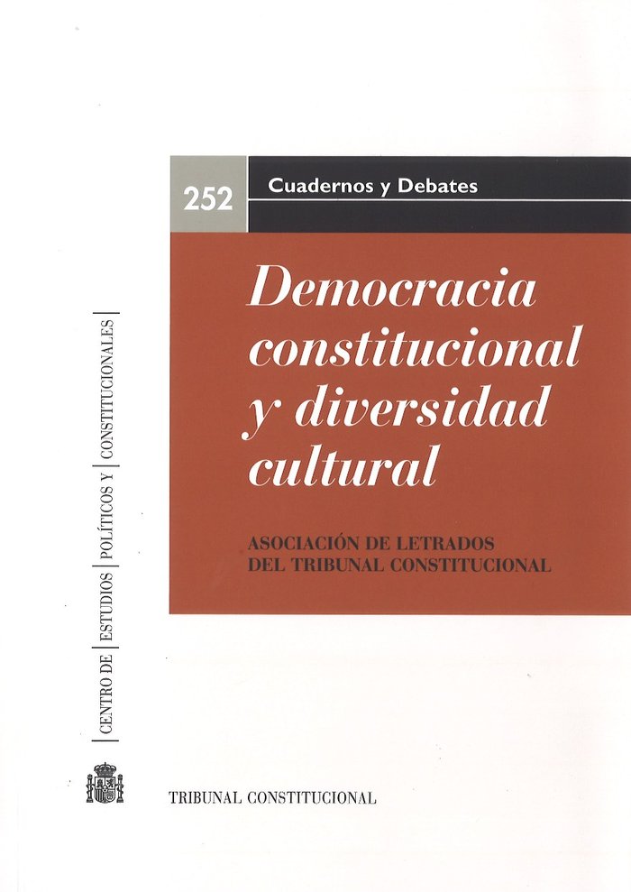 Democracia constitucional y diversidad cultural | portada del libro