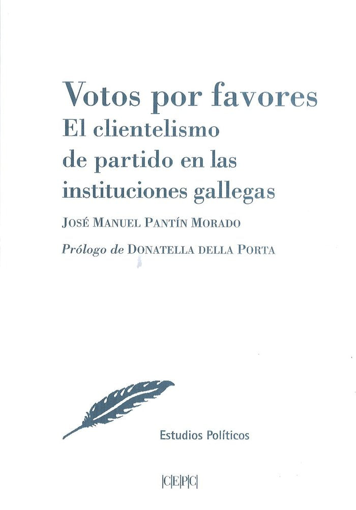 Votos por favores, de Pantín Morado, José Manuel | portada del libro