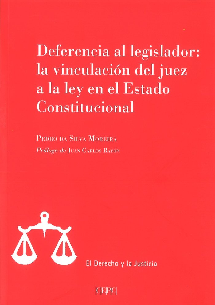 Deferencia al legislador | portada del libro