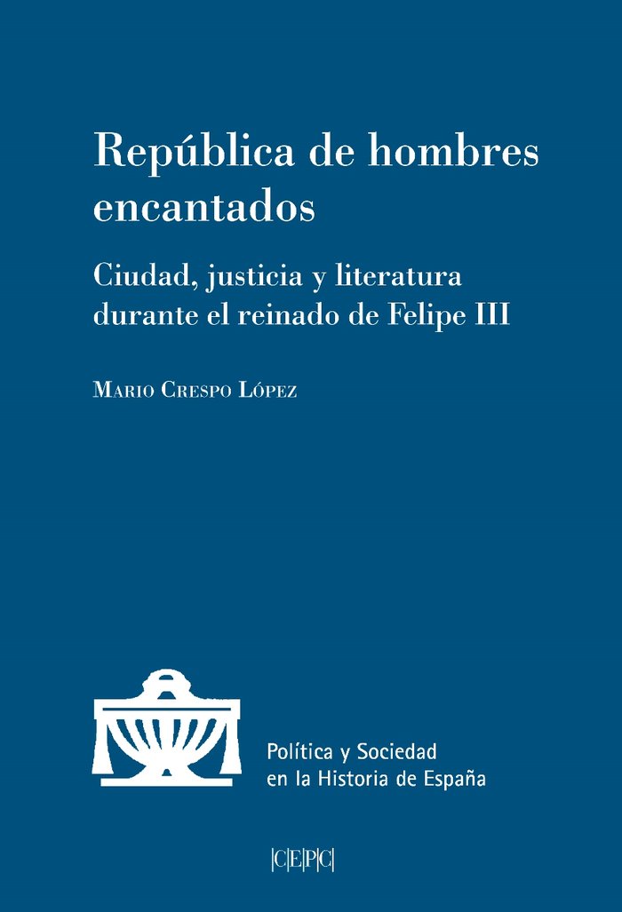 República de hombres encantados, de Crespo López, Mario | portada del libro