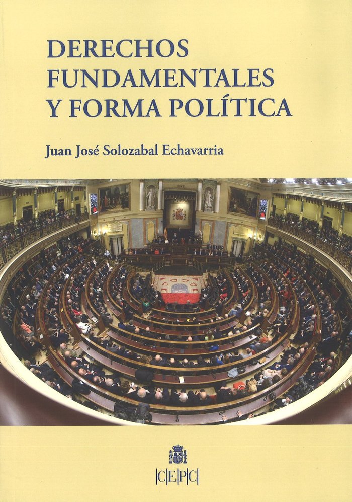 Derechos fundamentales y forma política, de Solozabal Echavarria, Juan José | portada del libro