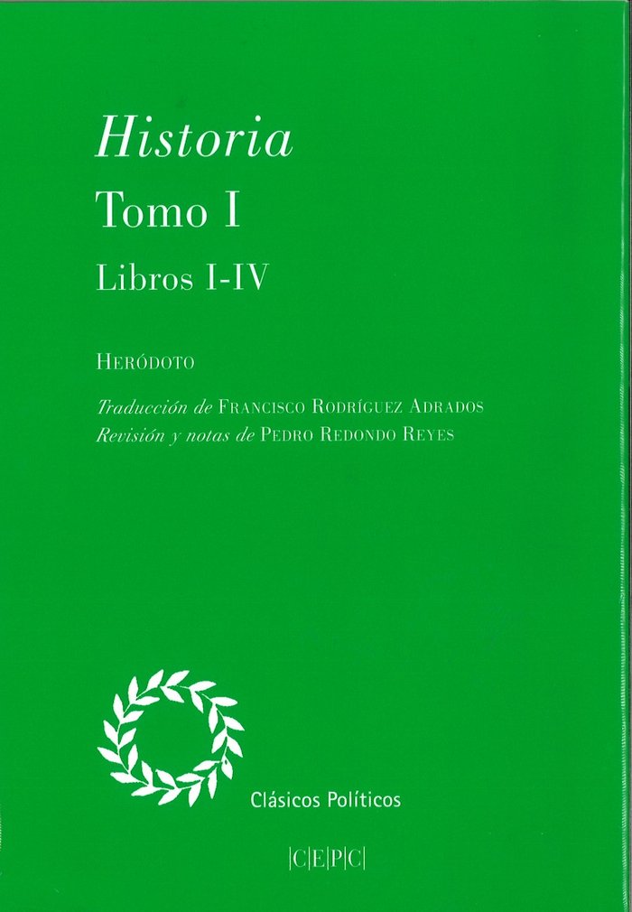 Historia, de de Halicarnaso, Heródoto | portada del libro