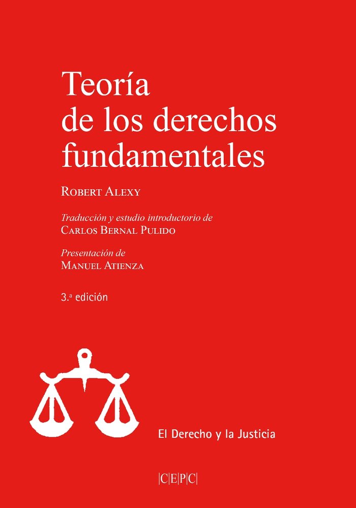 TEORIA DE LOS DERECHOS FUNDAMENTALES, de ALEXY, ROBERT | portada del libro