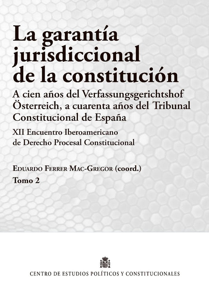 LA GARANTIA JURISDICCIONAL DE LA CONSTITUCION, de VV. AA. | portada del libro